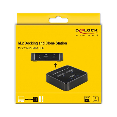 Docking stanica za SSD DELOCK 64178 (2x M.2 NVMe, USB-C 3.2 Gen 2, Funkcija kloniranja)-5