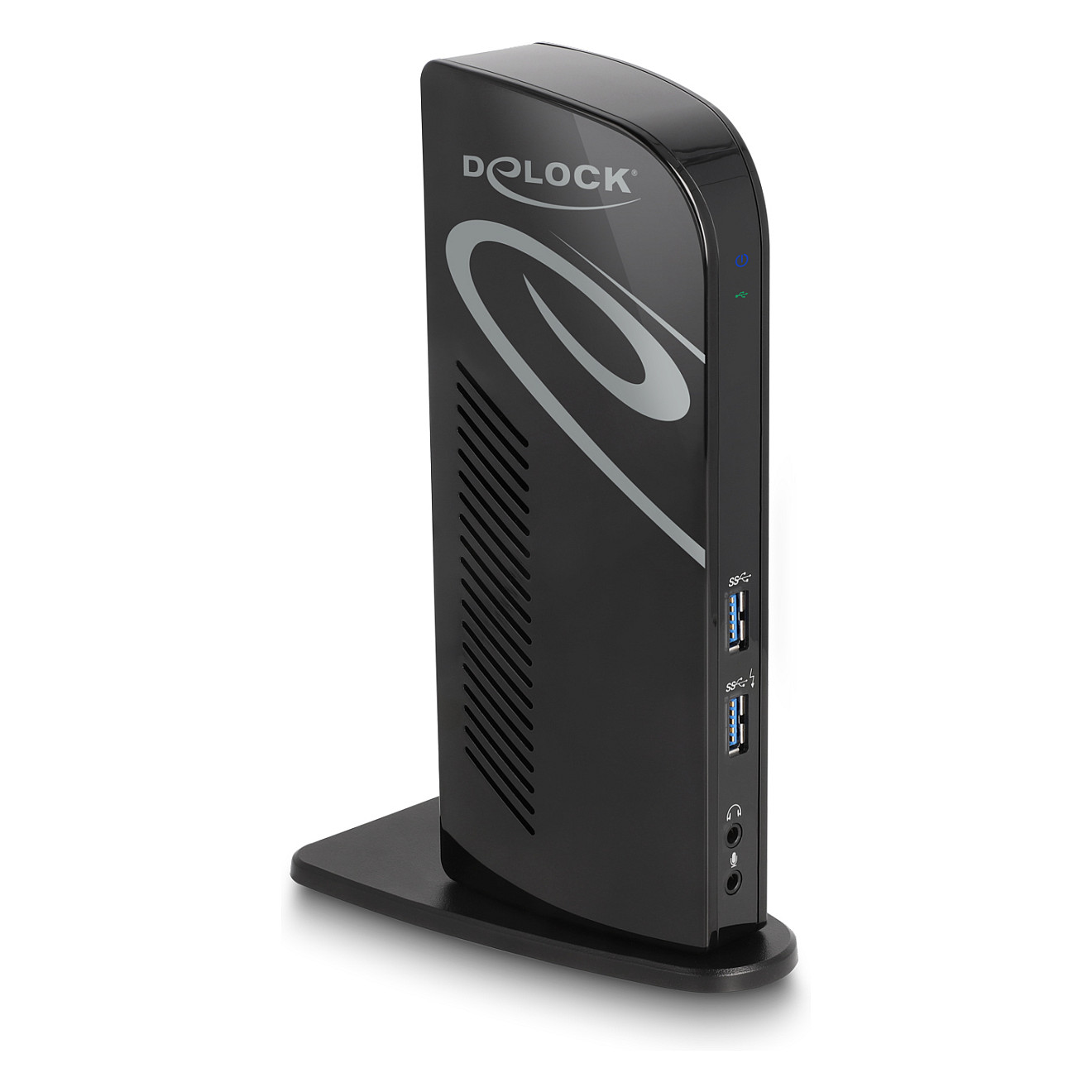DELOCK 87728 USB-C 11-u-1 priključna stanica (2x DisplayPort 4K, HDMI, 4x USB, LAN, PD 100W)
