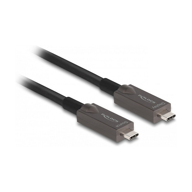USB-C kabel DELOCK 84147 aktivni (8m, USB 3.2 Gen 2 10Gbps, 60W PD)-0