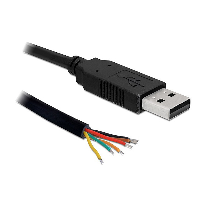 USB na Serijski RS-232 Adapter DELOCK 61425 (FTDI čipset, 1.8 m)-0
