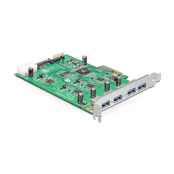 PCI Express kartica DELOCK 89325 (4 x USB 3.0, VIA Chipset, PCIe x1)
