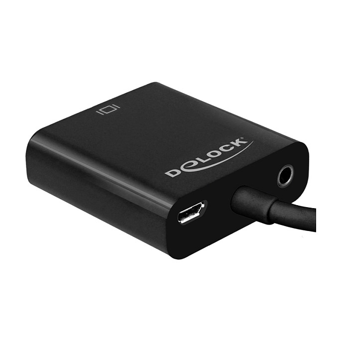 DELOCK Adapter Micro HDMI na VGA 65558 (Full HD 1080p, 3.5mm audio izlaz)-2