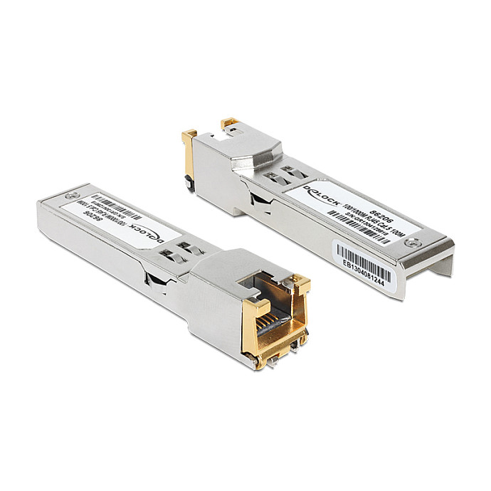 SFP Modul DELOCK 86206 (1000Base-SX, 850 nm, 550 m, LC Duplex, Multi-mode)-0