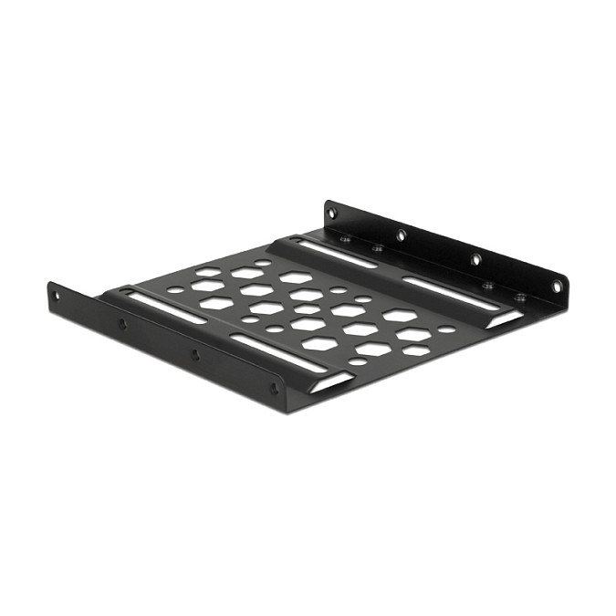 DELOCK Adapter za ugradnju 2.5" diska u 3.5" ležište (18206, aluminijski, crni)-0