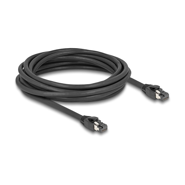 Mrežni kabel DELOCK Cat.8.1 S/FTP (5m, 40 Gbps, LSZH) crni-0