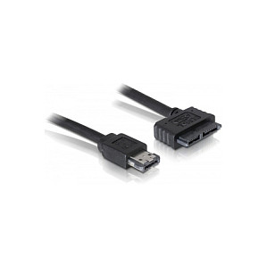 Kabel DELOCK eSATAp na Slimline SATA 13-pin (1.0 m, 5V, za Slim DVD/CD)