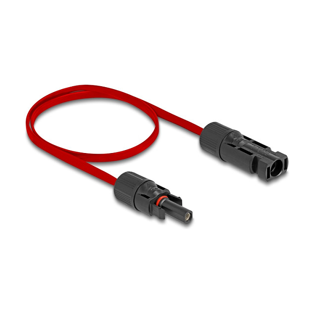 DELOCK DL4 solarni plosnati kabel 60cm (muški na ženski, 10 AWG, IP68)-0