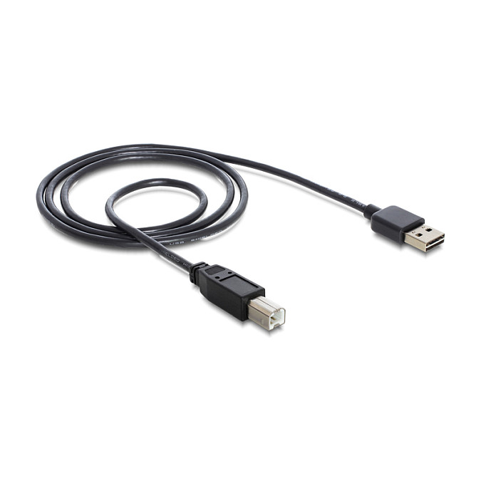 USB kabel DELOCK Easy-USB 2.0 A na B 3m (reverzibilni A konektor, 480 Mbps)-1
