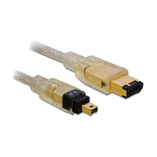 FireWire kabel DELOCK 6-pinski na 4-pinski (2 m, 400 Mb/s)-0