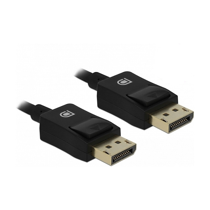 DisplayPort kabel DELOCK 85300 (1m, 8K 60Hz, DP 1.4, koaksijalni)-0