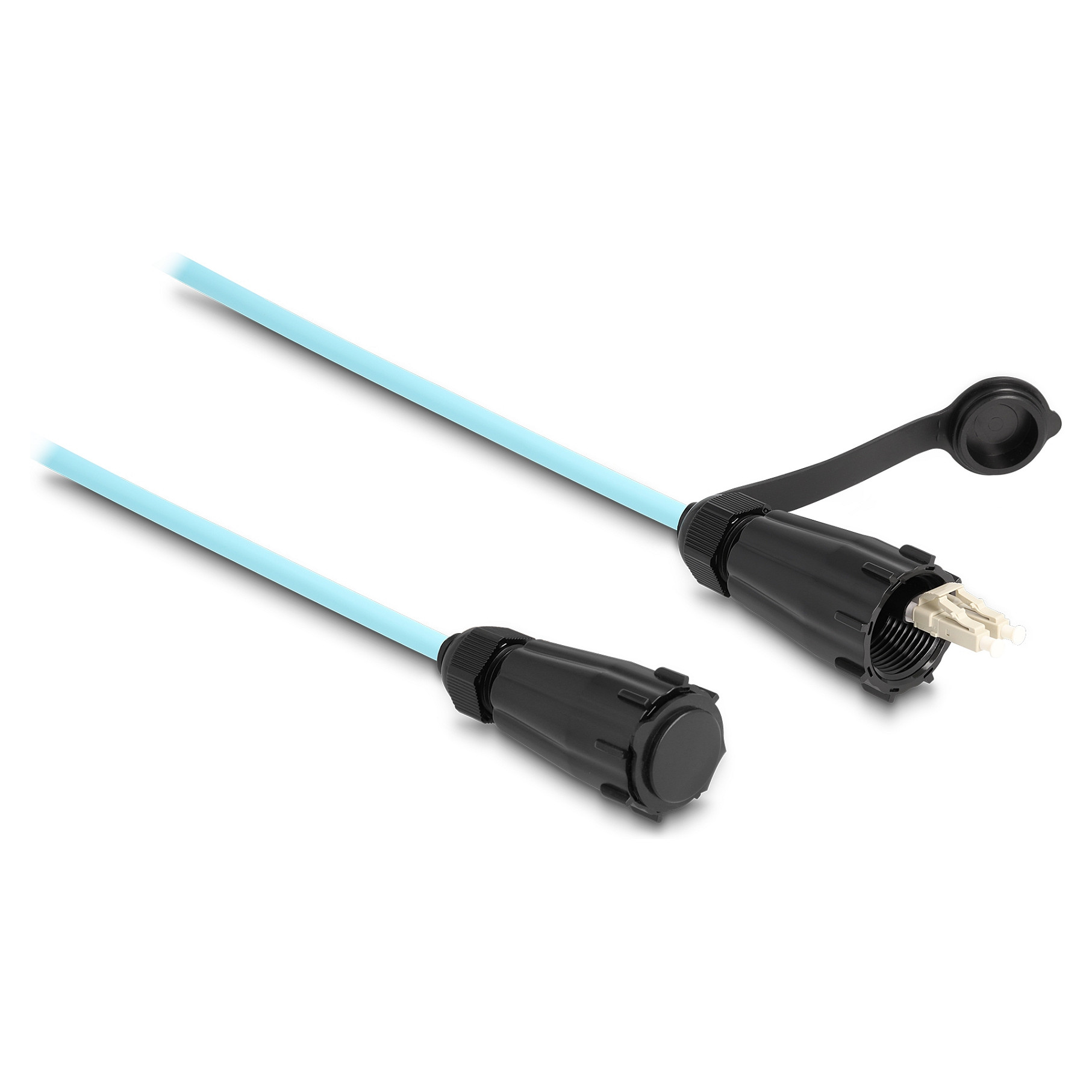 Optički kabel DELOCK LC Duplex na LC Duplex OM3 2m (IP68, Multimode)