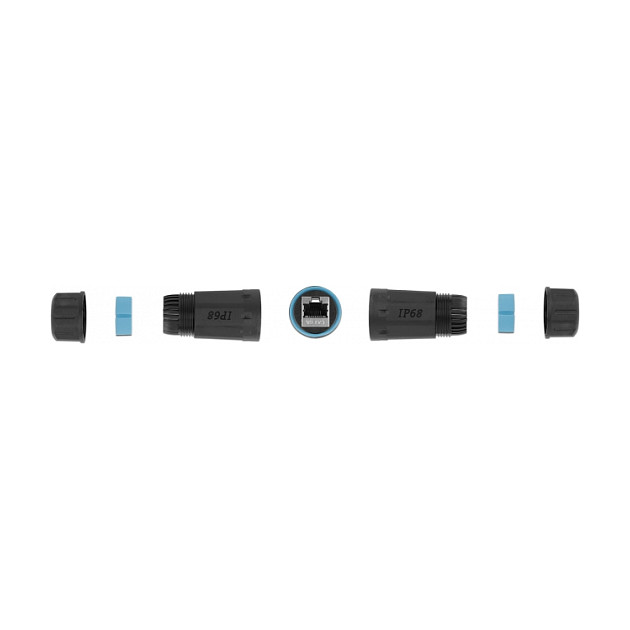 Vodootporna RJ45 spojnica DELOCK 86693 (Cat.6A, IP68)-1