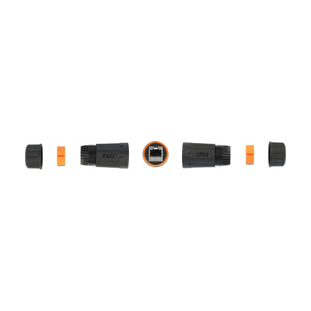 Mrežni konektor DELOCK RJ45 na RJ45 Cat.6A vodootporni (IP68)-1