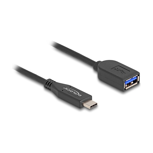 USB-C na USB-A kabel DELOCK 60568 (10 Gbps, 0.5 m, koaksijalni)