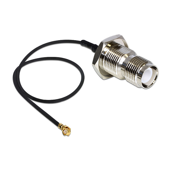 Antenski kabel DELOCK 88464 (RP-TNC na MHF I, 20 cm, 1.37, otporan na prskanje)-1