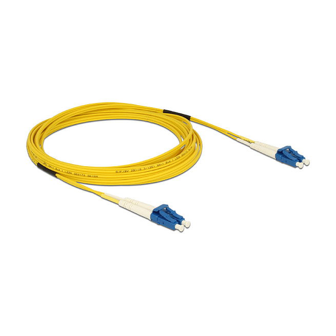 Optički kabel DELOCK LC/LC Duplex Singlemode OS2 (9/125 µm, 5 m, LSZH)-1