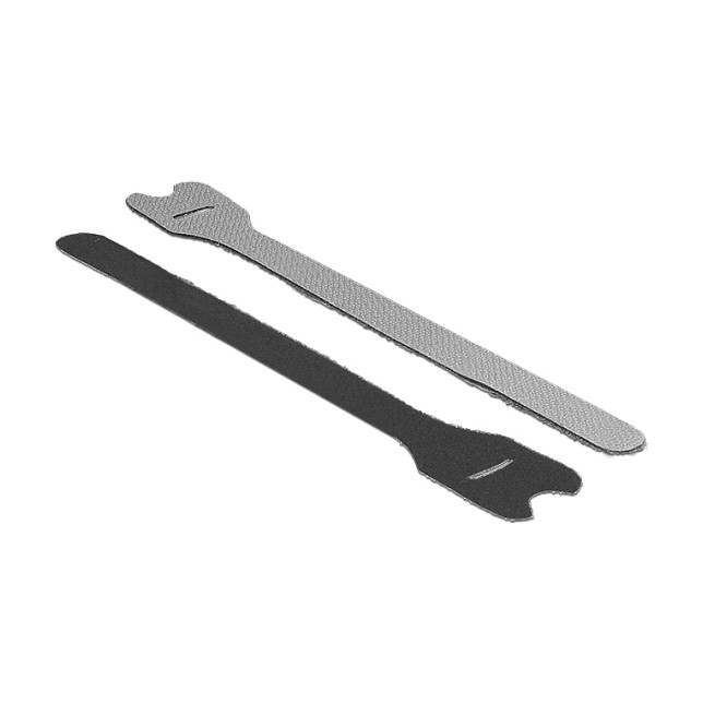 Vezice za kabele DELOCK čičak traka 240x13mm samoljepljive (10 kom, crne)