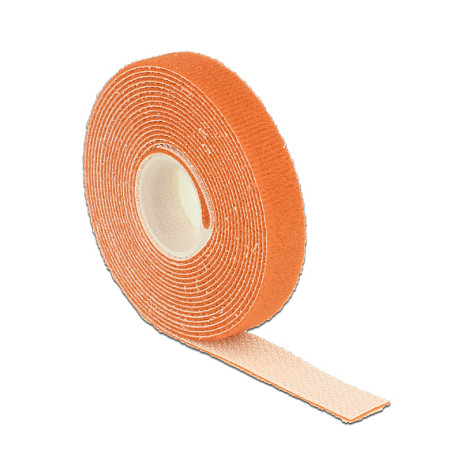 Čičak traka DELOCK 18742 (3 m x 13 mm, narančasta)