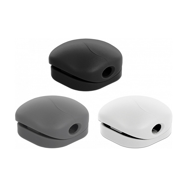 Organizator kabela DELOCK Set obujmica 6 komada (samoljepljive, za kabele do 5 mm)