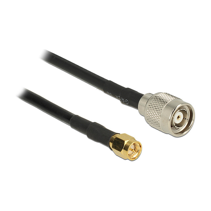 Antenski kabel DELOCK RP-TNC (M) na SMA (M) RG-58 C/U, 5m (89513)-0