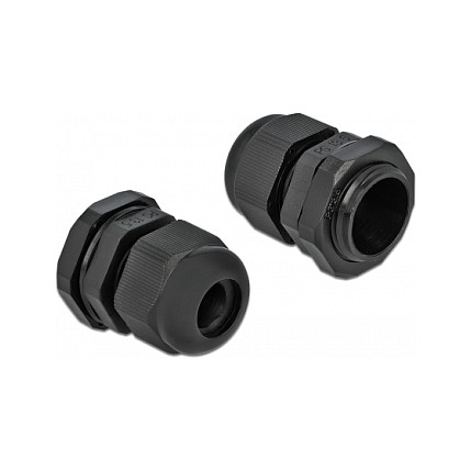 Uvodnica za kabel DELOCK PG135 (IP68, za kabel 6-12 mm, 10 komada) crna-1