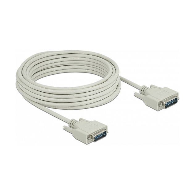 Serijski kabel DELOCK D-Sub15 M/M, 10m-0