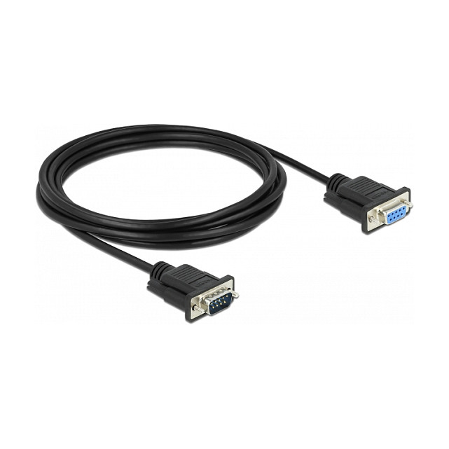 Serijski kabel DELOCK RS-232 D-Sub9 M/Ž (3 m, usko kućište konektora)-1