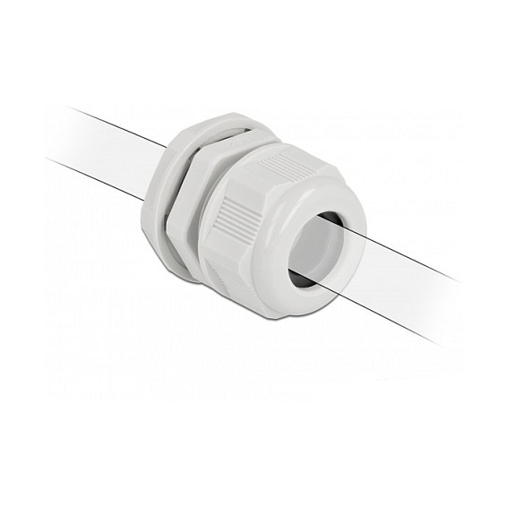 Uvodnica za kabel DELOCK PG21 (za okrugli kabel, siva, 2 kom)-3