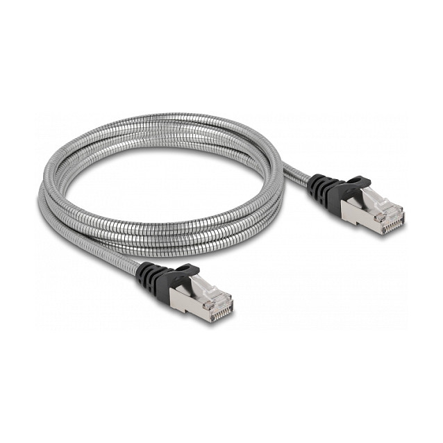Mrežni kabel DELOCK RJ45 80109 (Cat.6A, U/FTP, 2 m, metalno ojačanje)-0