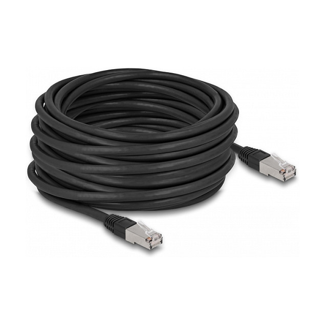 Mrežni kabel DELOCK RJ45 Cat.6A S/FTP Outdoor (15 m, PE, UV otporan)-0