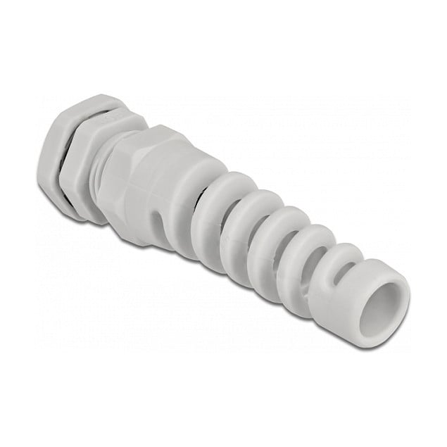 Uvodnica za kabel DELOCK PG11 (IP68, rasterećenje zatezanja, 5-10 mm, siva)-0