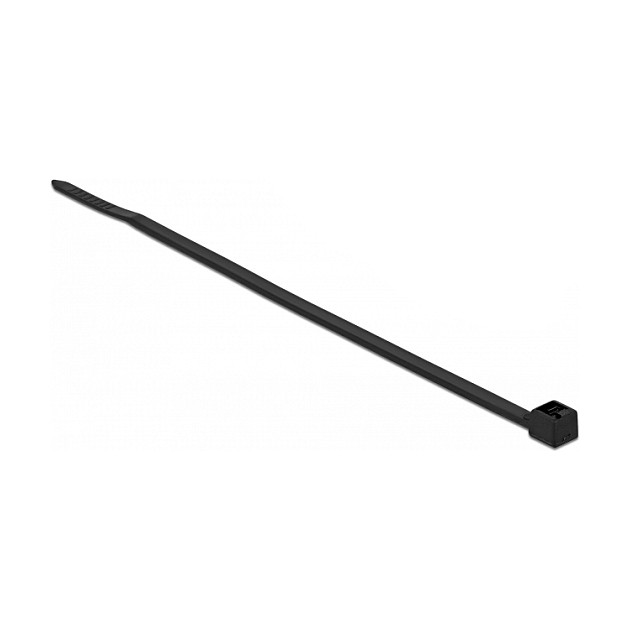 Vezice za kabele DELOCK (100 x 2.5 mm, otporne na toplinu, crne, 100 kom)-0