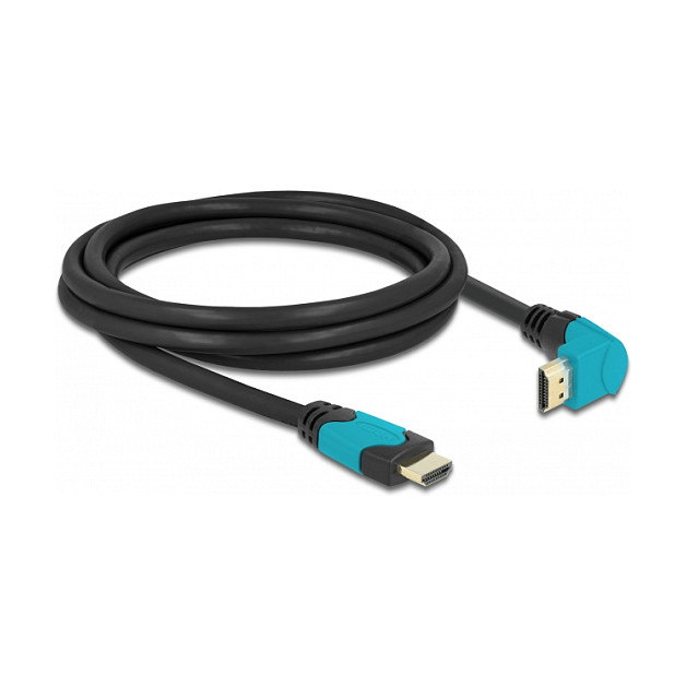 HDMI kabel DELOCK 86992 (8K 60Hz, 48 Gbps, 90° kutni konektor, 2 m)-1