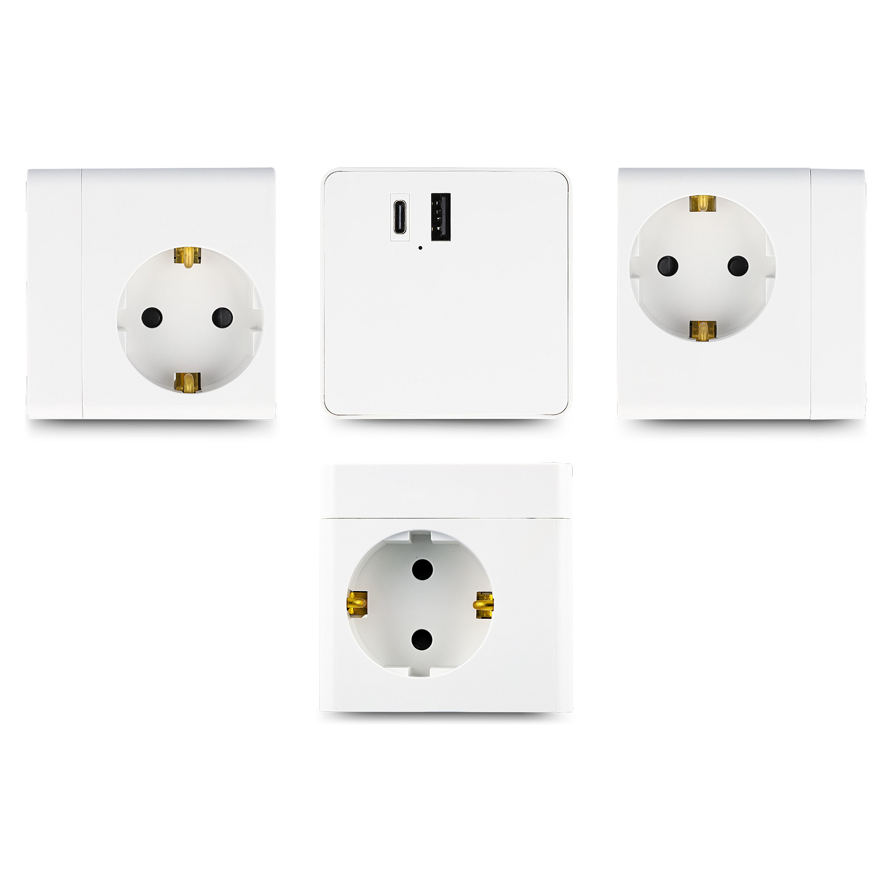 Produžni kabel DELOCK 11502 Kocka (3x šuko, 1x USB-C PD 20W, 1x USB-A QC 3.0, 1.5m)-1