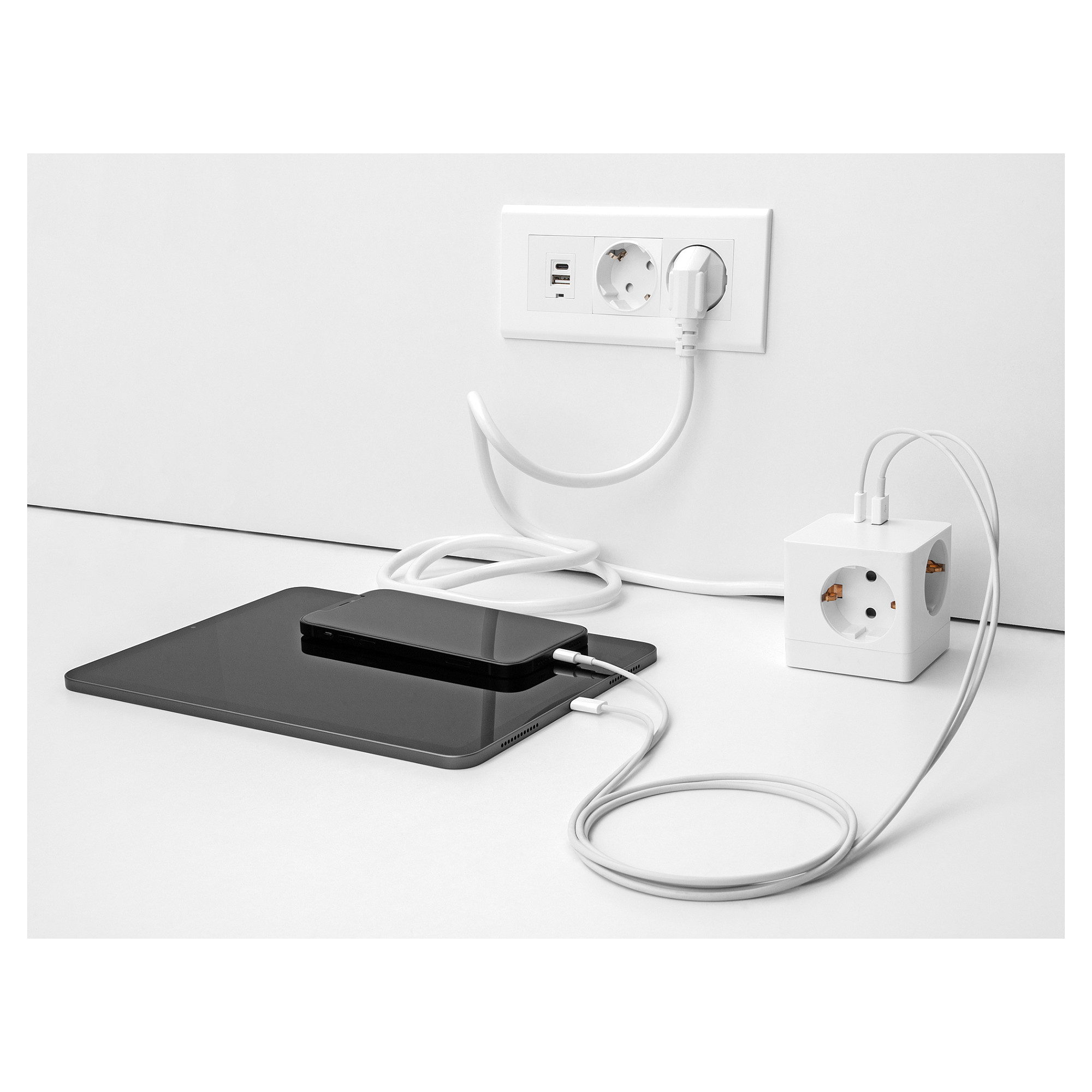 Produžni kabel DELOCK 11502 Kocka (3x šuko, 1x USB-C PD 20W, 1x USB-A QC 3.0, 1.5m)-23