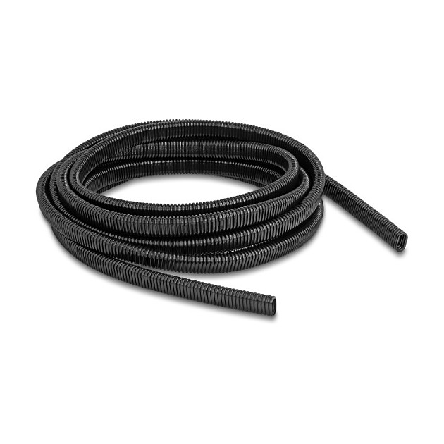 Bužir za kabele DELOCK 60619 ovalni fleksibilni (13.6 x 6.3 mm, 5 m, crni)-0