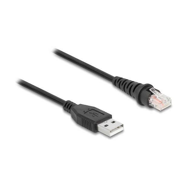 USB kabel DELOCK RJ50 na USB-A za barkod skener (3 m, FTDI)-0