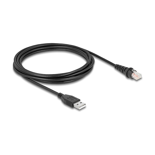 USB kabel DELOCK RJ50 na USB-A za barkod skener (3 m, FTDI)-1