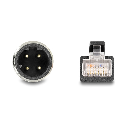 Mrežni kabel DELOCK M12 D-kodirani 4-pinski na RJ45 (5m, Cat.5e, PVC)-1