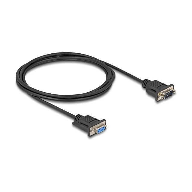 Serijski kabel DELOCK RS-232 D-Sub9 M/Ž (2m, usko kućište konektora)-0