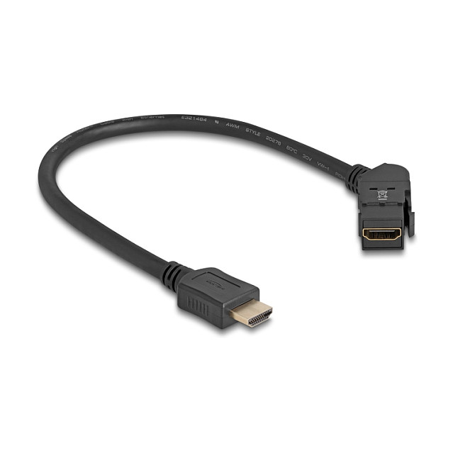 Keystone Modul DELOCK 86967 (HDMI Ž na HDMI M, 45°, 30 cm, 8K 60 Hz)-1
