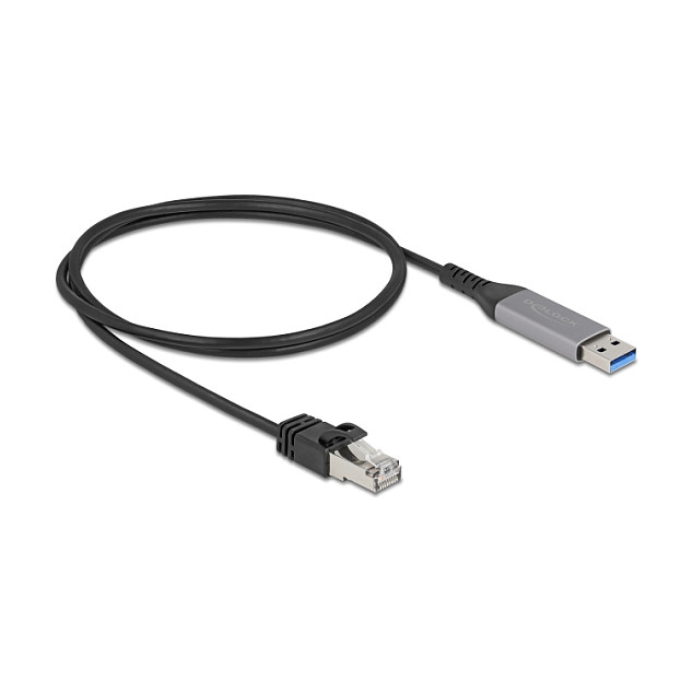 USB LAN adapter DELOCK 60755 (USB-A 3.2 na Gigabit Ethernet, 1m)