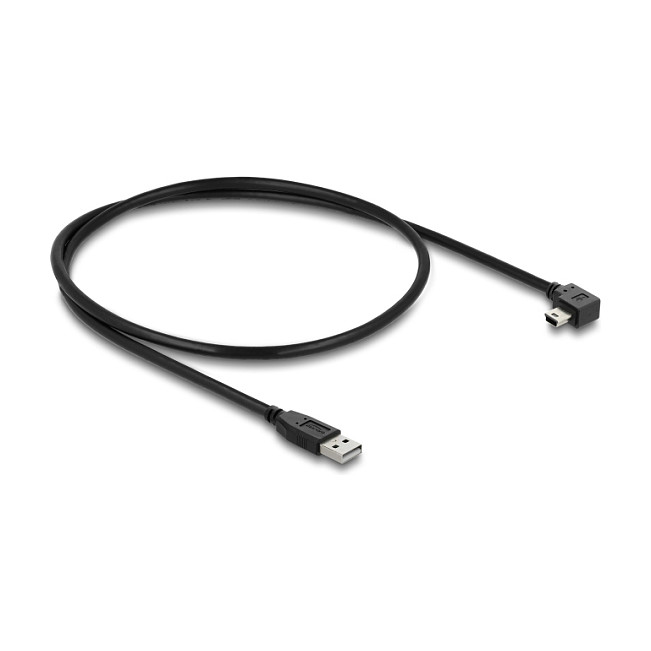 USB kabel DELOCK A na Mini-B pod pravim kutem, 1 m-0