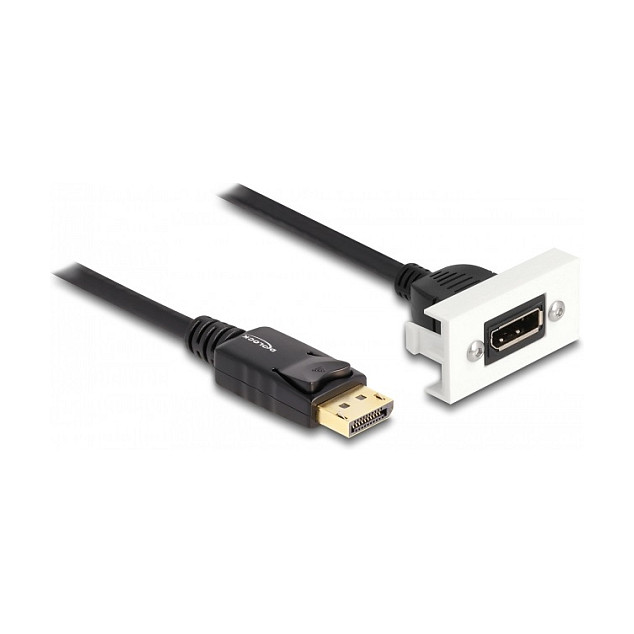 Delock Easy 45 DisplayPort 8K 30 Hz modul (22.5 x 45 mm, DP 1.4, HDR)-0