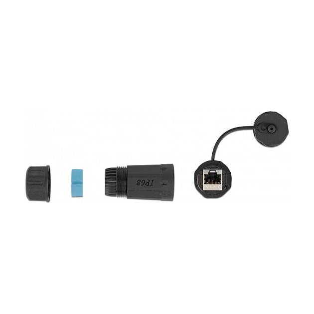 Spojnica za mrežni kabel DELOCK 86701 (RJ45, Cat.6A, vodootporna IP68)-1