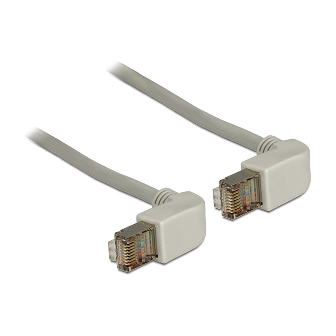 Mrežni kabel DELOCK RJ45 Cat.5e SF/UTP 2m (kutni konektori gore/gore)-0