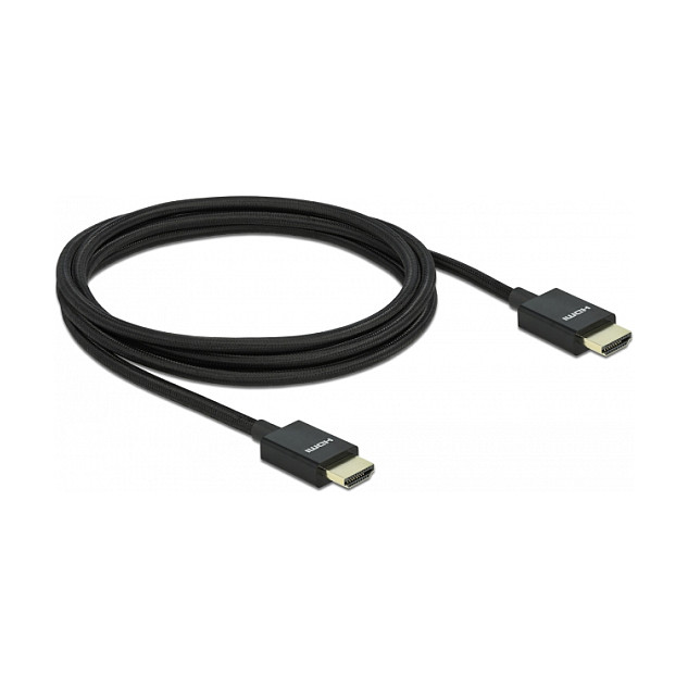 HDMI kabel DELOCK Coaxial High Speed (8K 60Hz, 48 Gbps, 2m)-1