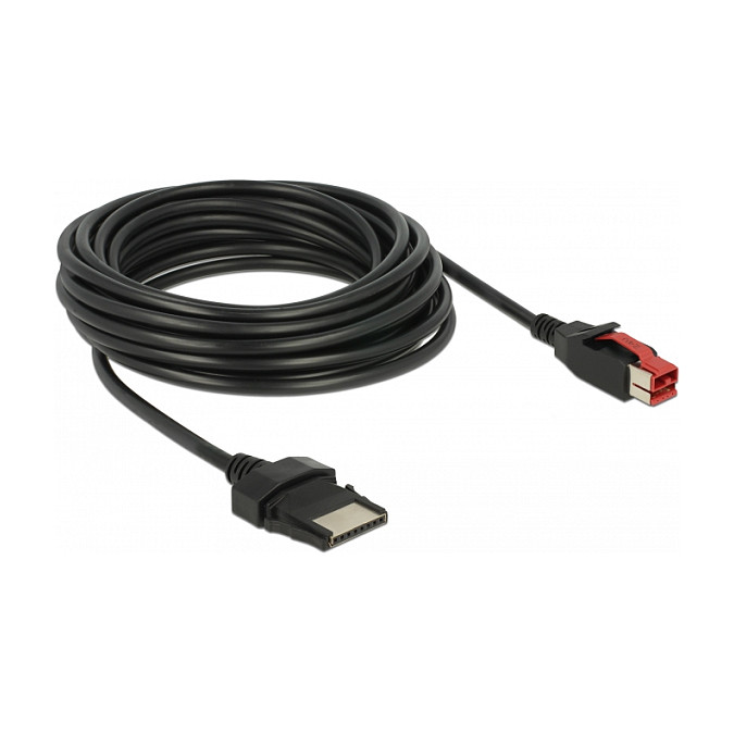 PoweredUSB kabel DELOCK 85481 (24V na 8-pin, 5m) za POS pisače i terminale-2