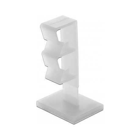 Držač kabela DELOCK 60177 samoljepljivi za 2 kabela (do 5 mm), 10 komada-0