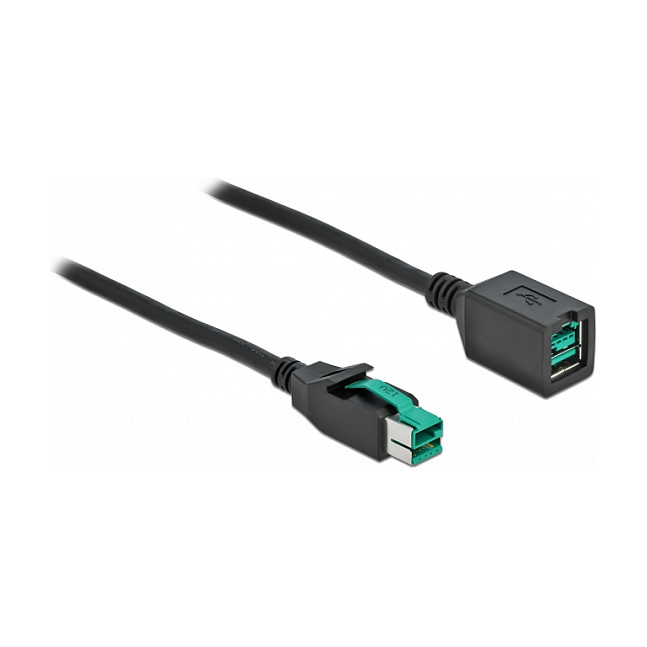 Kabel DELOCK PoweredUSB produžni 12V, 1 m-1